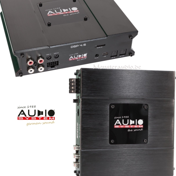 Audio System DSP 4.6 6-Kanal-Hochleistungs-DSP mit Multi-Core-Chip DSP4.6