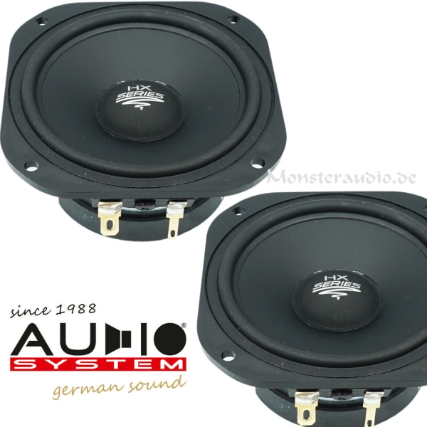 Audio System EX 80 SQ EVO2 8cm high-end Mitteltöner Paar EX80SQ EVO 2