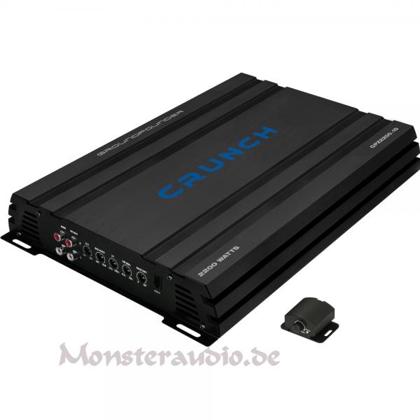 Crunch GPX-2200.1D 1-Kanal Verstärker digital Endstufe GPX2200.1D