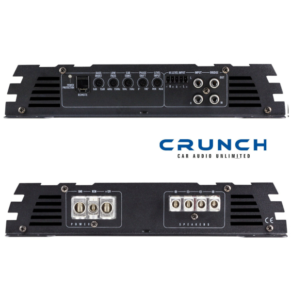 Crunch GPX-4400.1D 1-Kanal Verstärker digital Endstufe GPX4400.1D