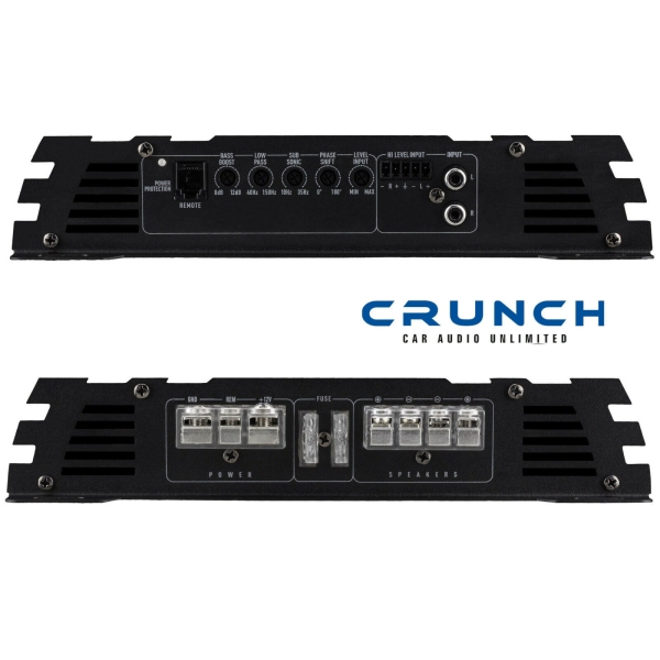 Crunch GPX-750.1D 1-Kanal Verstärker digital Endstufe GPX750.1D
