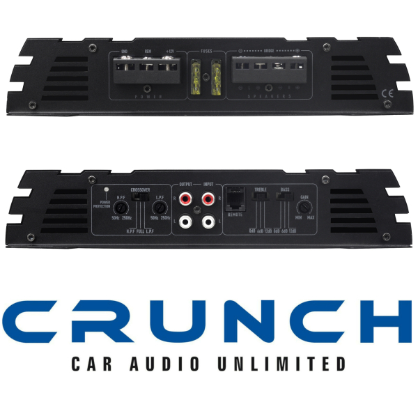 Crunch GPX-800.2 2-Kanal Verstärker Endstufe GPX800.2