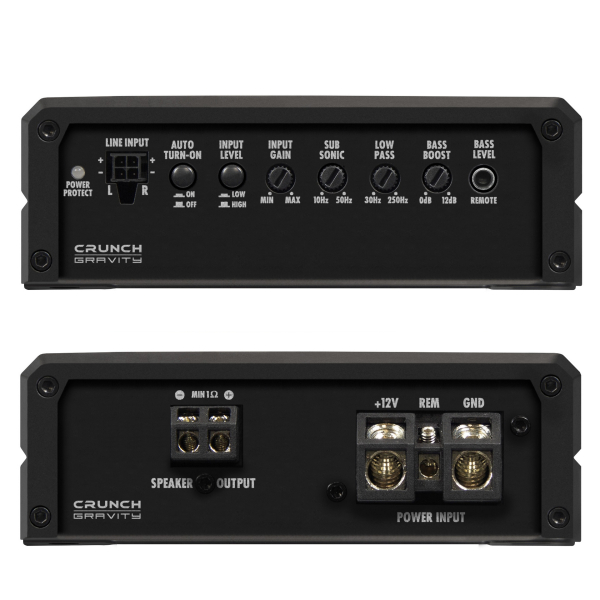 Crunch GTX3000.1D 1-Kanal Verstärker digital Endstufe GTX-3000.1D