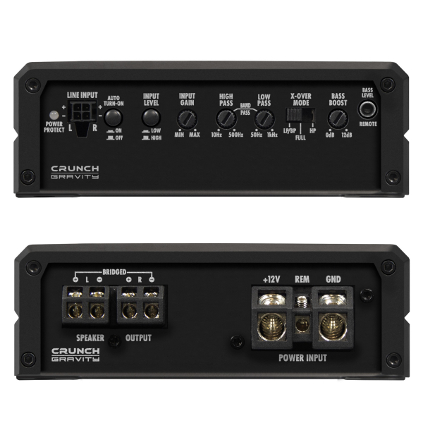 Crunch GTX1800.2D 2-Kanal Verstärker digital Endstufe GTX-1800.2D