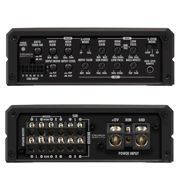 Crunch GTX2600.6D 6-Kanal Verstärker digital Endstufe GTX-2600.6D