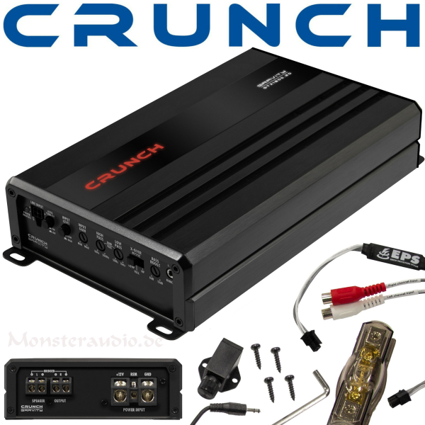 Crunch GTX1800.2D 2-Kanal Verstärker digital Endstufe GTX-1800.2D