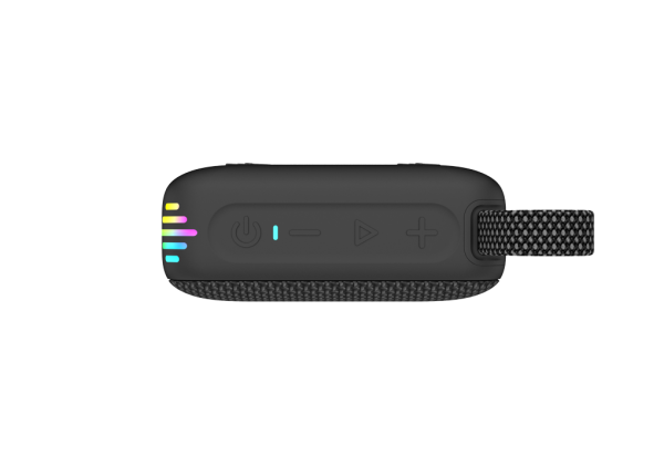 Kenwood AS-60BT-B Portabler Mini Bluetooth-Lautsprecher AS-60BT schwarz AS60BTB