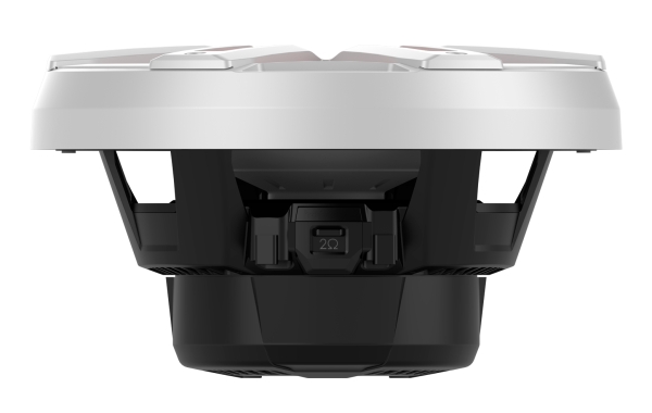 Rockford M2 Color Optix Marine Subwoofer 30cm 1600 Watt M2D4-12S weiß mit LED-Beleuchtung