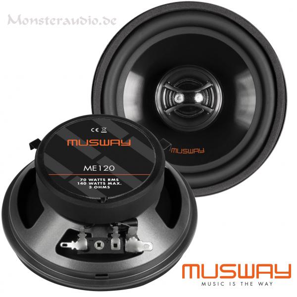 Musway ME-120 12cm 2-Wege Koaxial Lautsprecher 120mm 140 Watt ME120