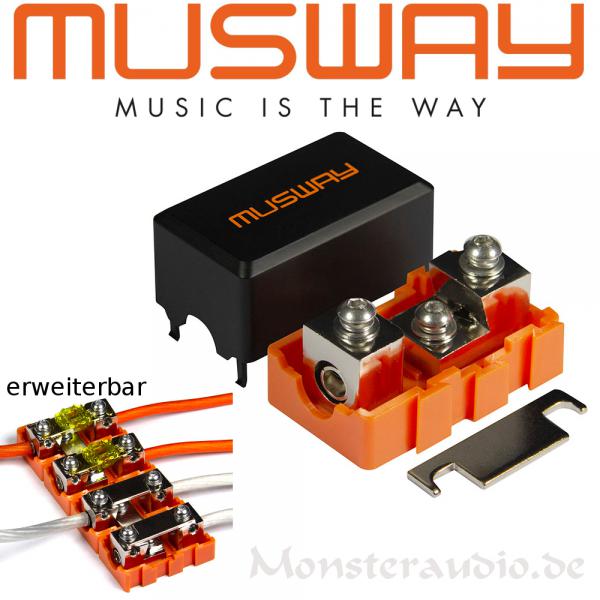 Musway MFB100 Modular Mini-ANL Sicherungshalter multifunktional MFB-100