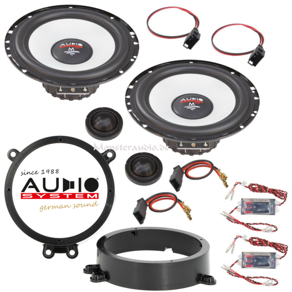 Audio System MFIT für Mercedes W203 S203 W209 EVO2 Lautsprecher Set