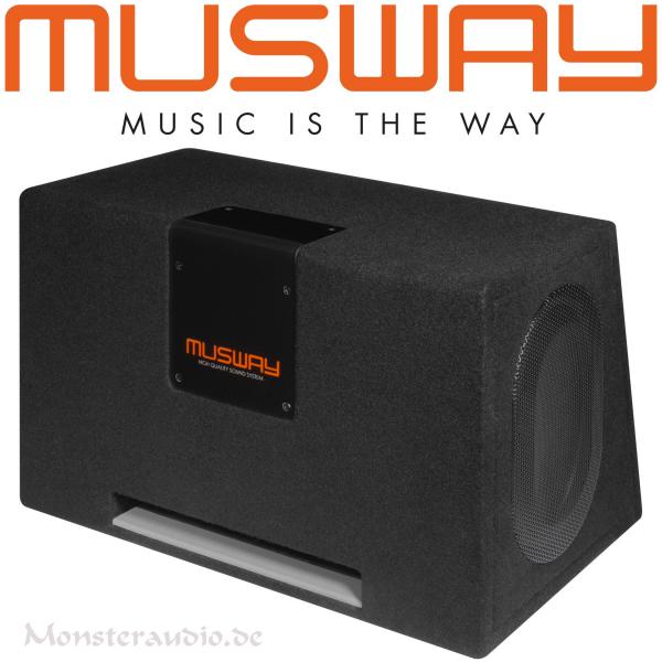 Musway MT-269Q 2 x 6x9" Subwoofer in Bassreflexkiste 800 Watt MT269Q