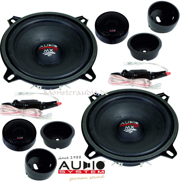 Audio Sytem MX-130 EVO 13cm 2-Wege Komponenten Lautsprecher MX130 EVO