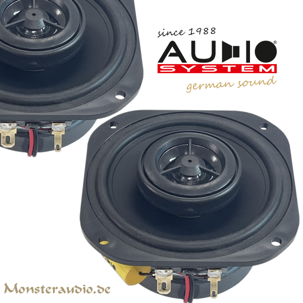 Audio System MXC 80 EVO3 8cm 2-Wege Koaxial Lautsprecher 80mm 170 Watt MXC80