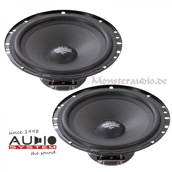 Audio System MXS-165 EVO 16,5cm Kicker Kickbass-Lautsprecher 165mm 110 Watt MXS165