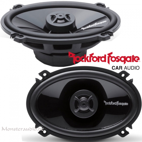 Rockford Fosgate P1462 4x6" 10x15cm 2-Wege Koaxial Lautsprecher oval 70 Watt P-1462