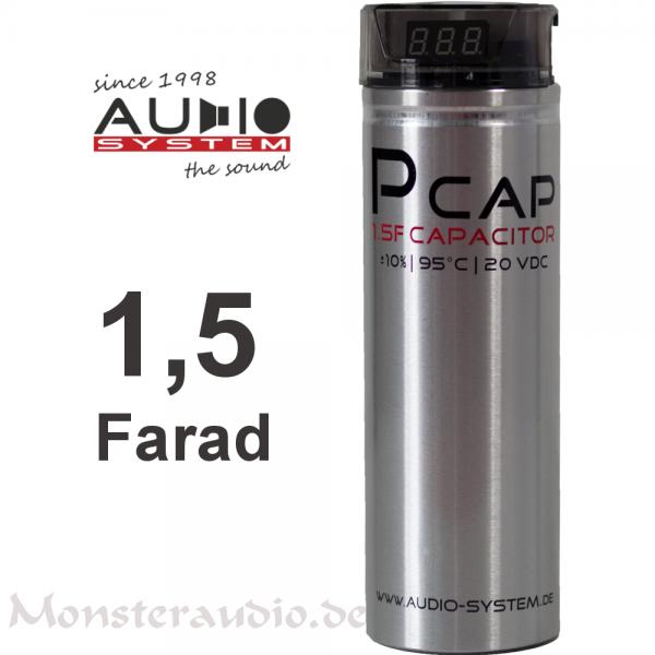 Audio System P-CAP EVO 1,5 Farad Powercap Kondensator