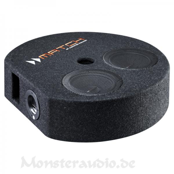 Helix MATCH PP 7S-D 2 x 16,5cm Subwoofer für Reserveradmulde 400 Watt PP7SD