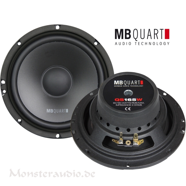 MB Quart QS165W 16,5cm Kicker Tiefton-Lautsprecher 165mm QS-165W