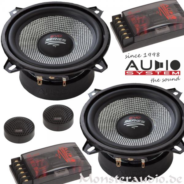 Audio System R-130 EVO 13cm 2-Wege Komponenten Lautsprecher 130mm 260 Watt Radion R130