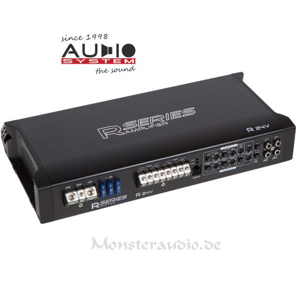 Audio System R-110.4 24V 4-Kanal LKW Verstärker 24 Volt Endstufe Radion R110.4 R24V