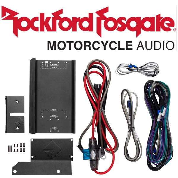 Monsteraudio Rockford Fosgate RFKHD9813 Audio Kit für Verstärker