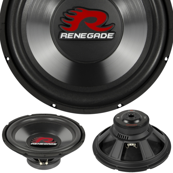 Renegade RXW124 30cm Subwoofer 600 Watt