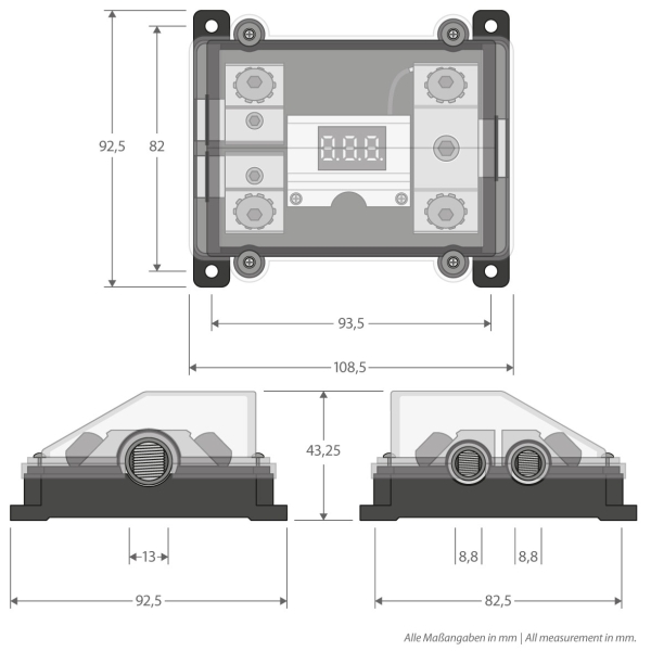 Sinustec SVB ANL-Sicherungsverteilerblock