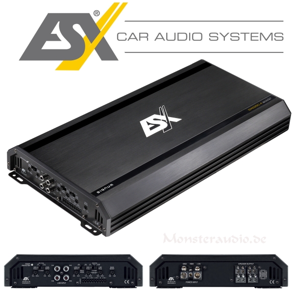 ESX SXE250.4 4-Kanal Verstärker Endstufe Signum SXE-250.4