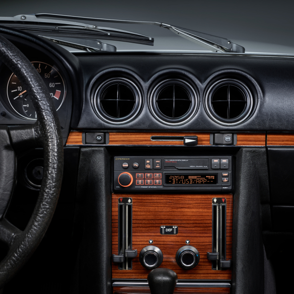 Pioneer SXT-C10PS Retro Oldtimerradio mit DAB + Antenne Bluetooth Autoradio MP3 USB digital Radio