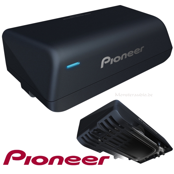 Pioneer TS-WX010A Beifahrerfußraum Mini-Aktivsubwoofer Bassbox + Verstärker TSWX010A