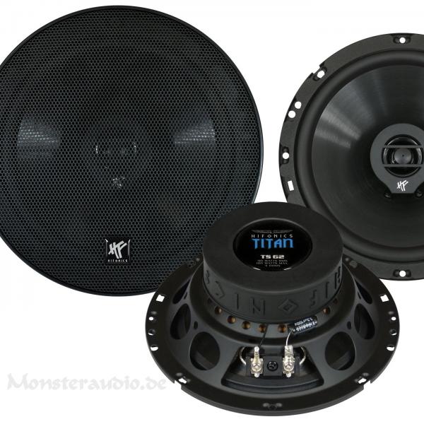 Hifonics Titan TS-62 16,5cm 2-Wege Koaxial Lautsprecher 165mm 180 Watt TS62