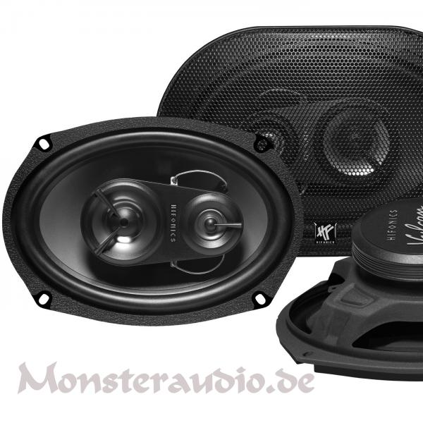 Hifonics Vulcan VX-693 6x9" 15x23cm 3-Wege Triax Lautsprecher 250 Watt VX693