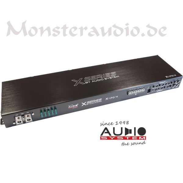 Audio System X-170.4 4-Kanal Verstärker Endstufe X--ion X170.4