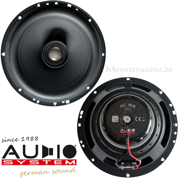 Audio System XC-165 EVO 16,5cm 2-Wege Koaxial Lautsprecher 165mm 280 Watt XC 165