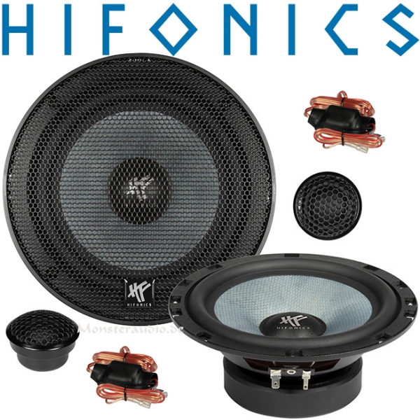 Hifonics ZS6.2E 16,5cm 2-Wege Komponenten Lautsprecher 165mm ZS-6.2E