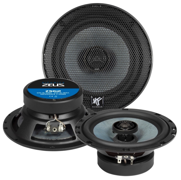 Hifonics Zeus ZS-62 16,5cm 2-Wege Koaxial Lautsprecher 165mm 200 Watt ZS62