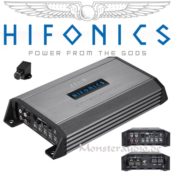 Hifonics Zeus ZXR1200/1 1-Kanal Verstärker Endstufe ZXR-1200/1