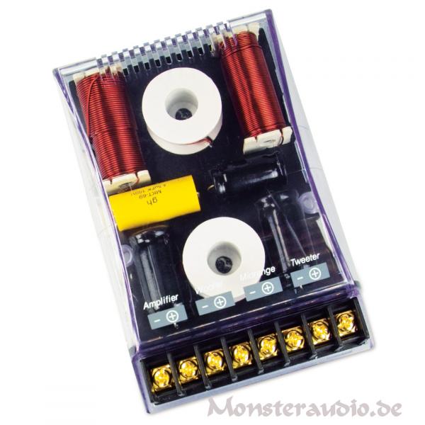 Sinuslive CR-345 3-Wege Frequenzweiche Lautsprecher Weiche 300 Watt CR345
