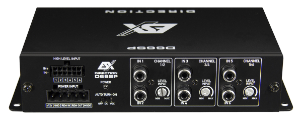 ESX Direction D66SP 6-Kanal DSP digitaler Soundprozessor D66 SP