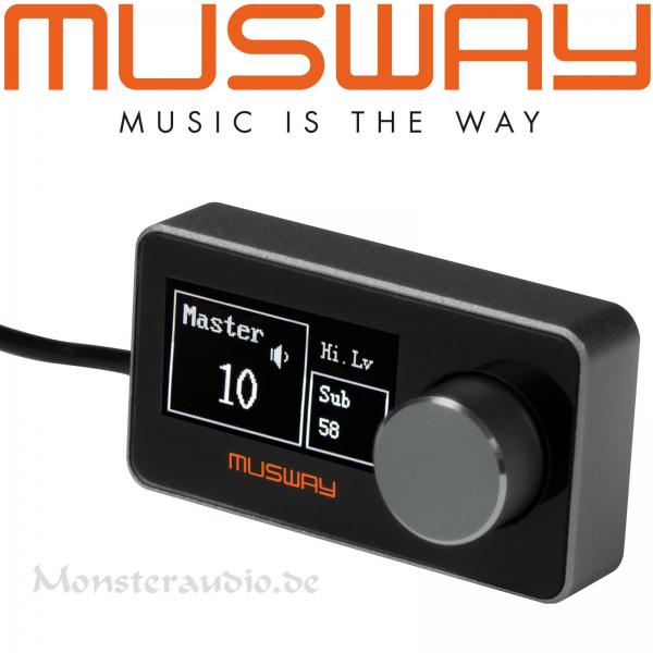 Musway DRC1 Remote Controller Fernbedienung Verstärker DRC 1