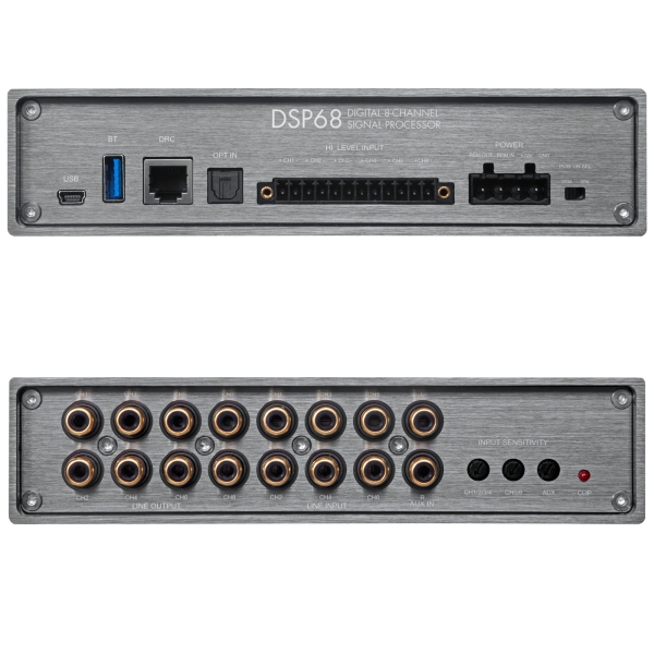 Musway DSP68 8-Kanal DSP digitaler Soundprozessor DSP 68