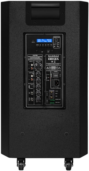 HIFONICS EB112A Portables Soundsystem 30cm Sub mit Akku