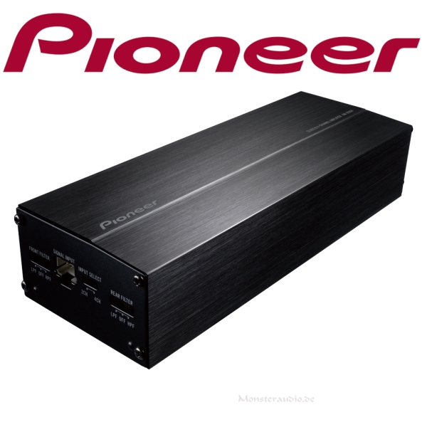 Pioneer GM-D1004 mini 4-Kanal-Verstärker ISO plug&play 400 Watt GMD1004