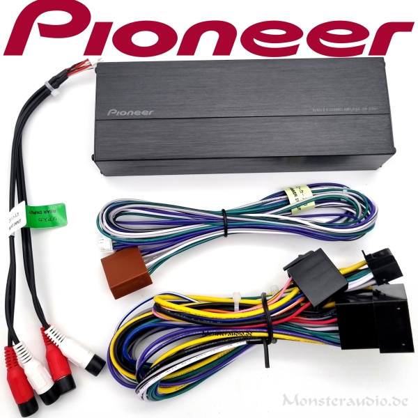 Pioneer GM-D1004 mini 4-Kanal-Verstärker ISO plug&play 400 Watt GMD1004