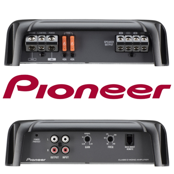 Pioneer GM-D8701 1-Kanal-Verstärker 1600 Watt Monoblock GMD8701