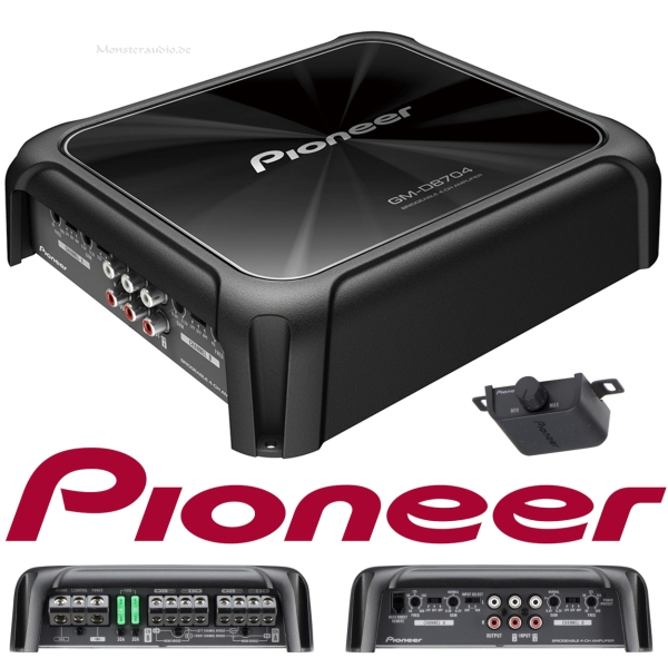Pioneer GM-D8704 4-Kanal-Verstärker 1200 Watt GMD8704