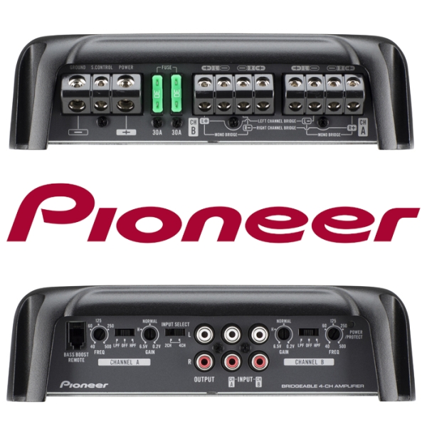 Pioneer GM-D9704 4-Kanal-Verstärker 1600 Watt GMD9704
