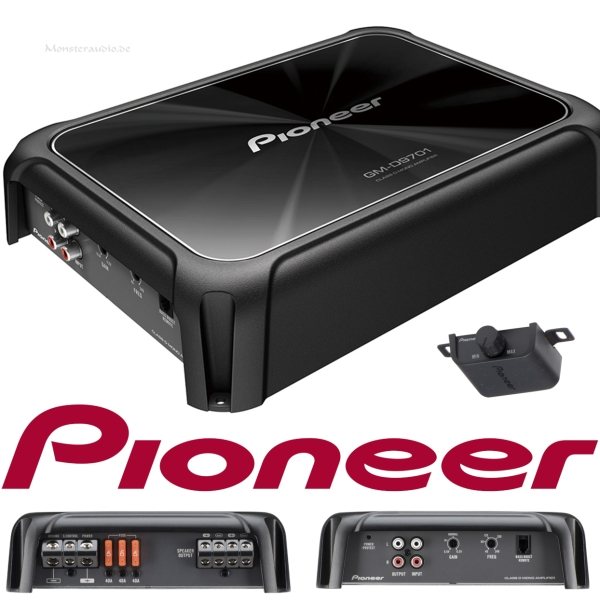 Pioneer GM-D9701 1-Kanal-Verstärker 2400 Watt Monoblock GMD9701