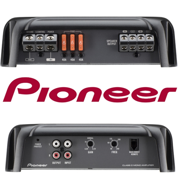 Pioneer GM-D9701 1-Kanal-Verstärker 2400 Watt Monoblock GMD9701